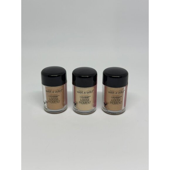 Wet N Wild Coloricon Loose Eyeshadow Bronzer Pigment Limited Edition Set Of 3 - Picture 1 of 7